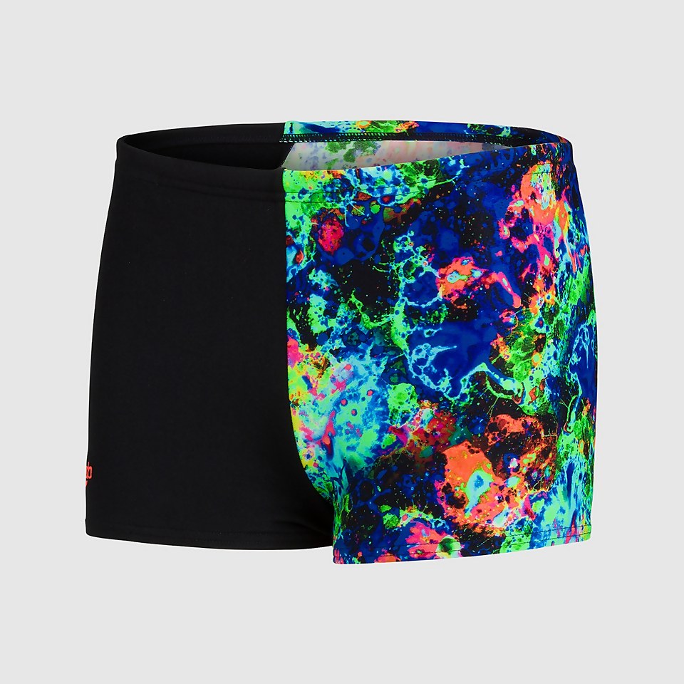 Boys' Digital Placement Aquashort Black