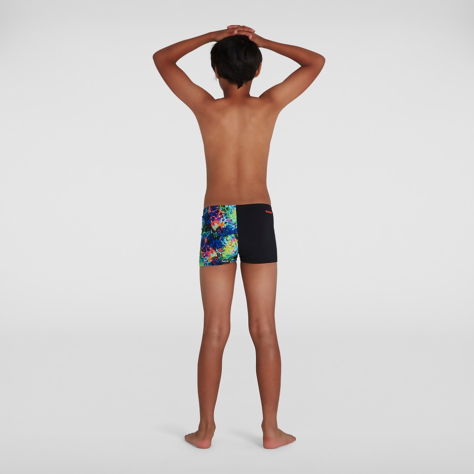 Boys' Digital Placement Aquashort Black