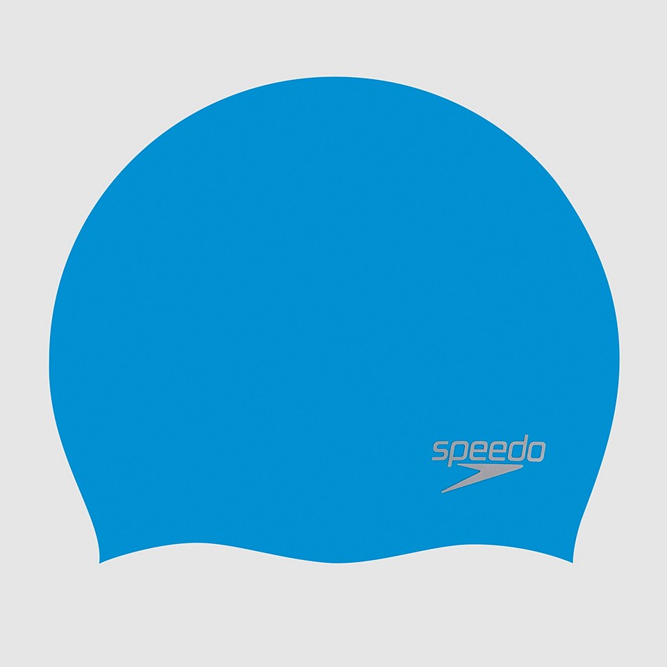 Bonnet Adulte Plain Moulded Silicone bleu