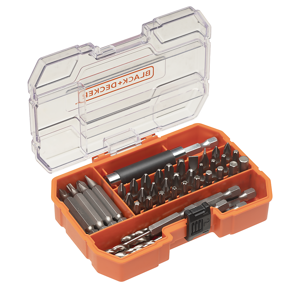 Black and Decker 254 Piece Drill and Screwdriver Accessory Set
