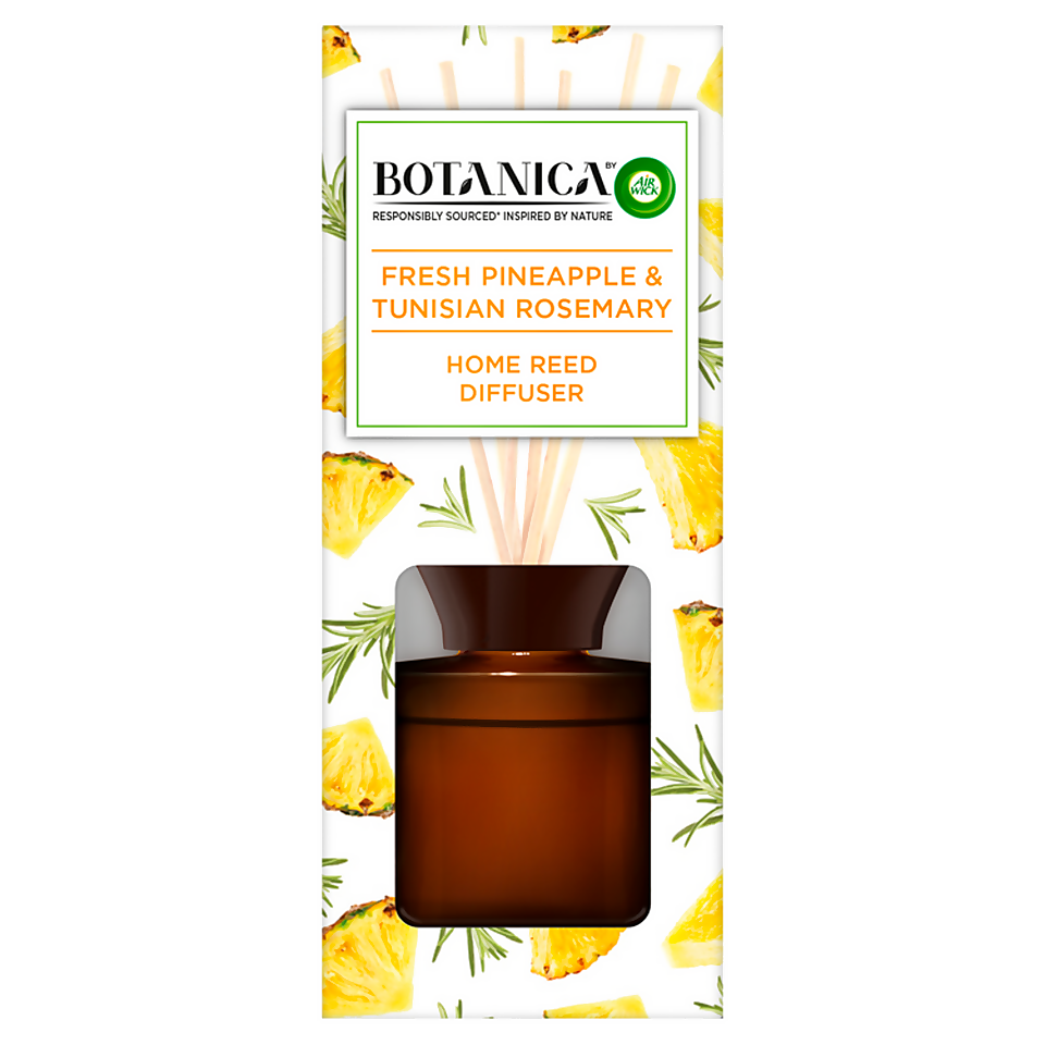 Botanica by Air Wick Fresh Pineapple & Tunisian Rosemary Reed Diffuser 80ml