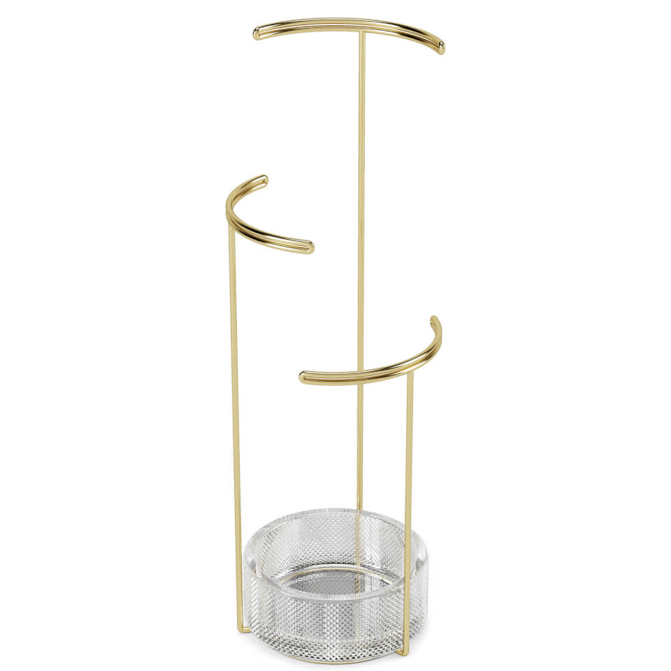 Umbra Tesora Jewellery Stand - Brass