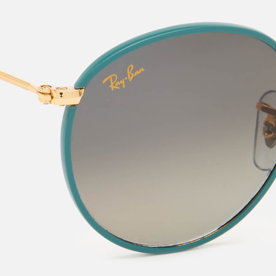 Ray-Ban Women's Round Metal Sunglasses - Gold/Blue