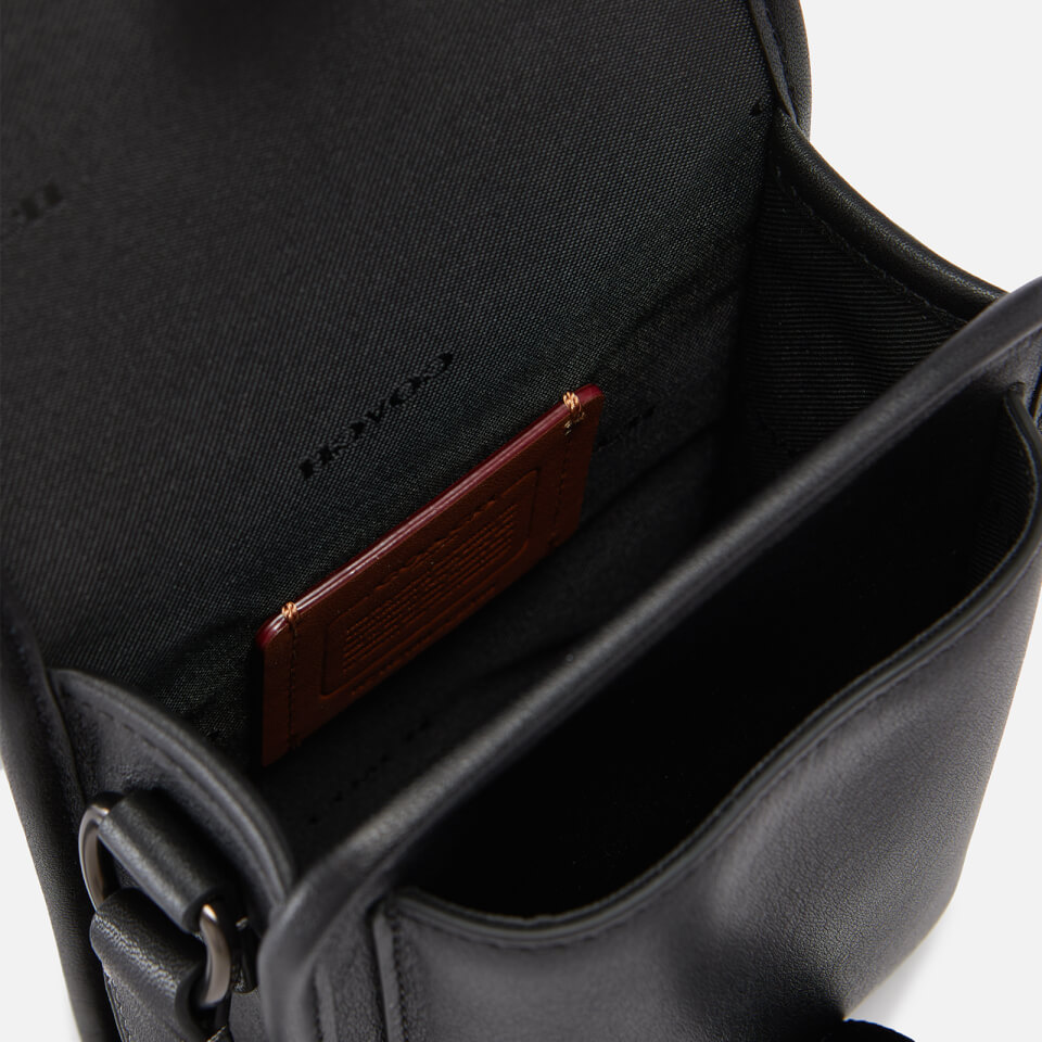 Coach Charter North South Leather Cross Body Bag