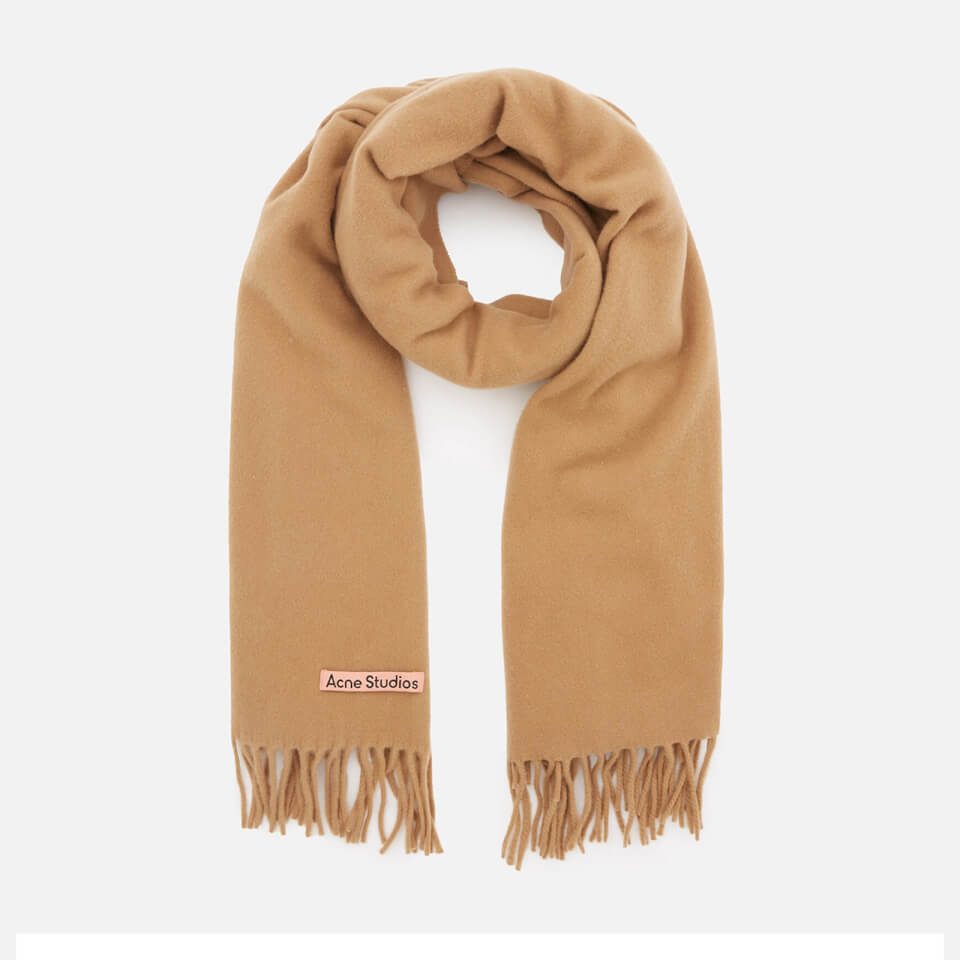 Acne Studios Men's Oversized Scarf - Caramel Brown | Coggles