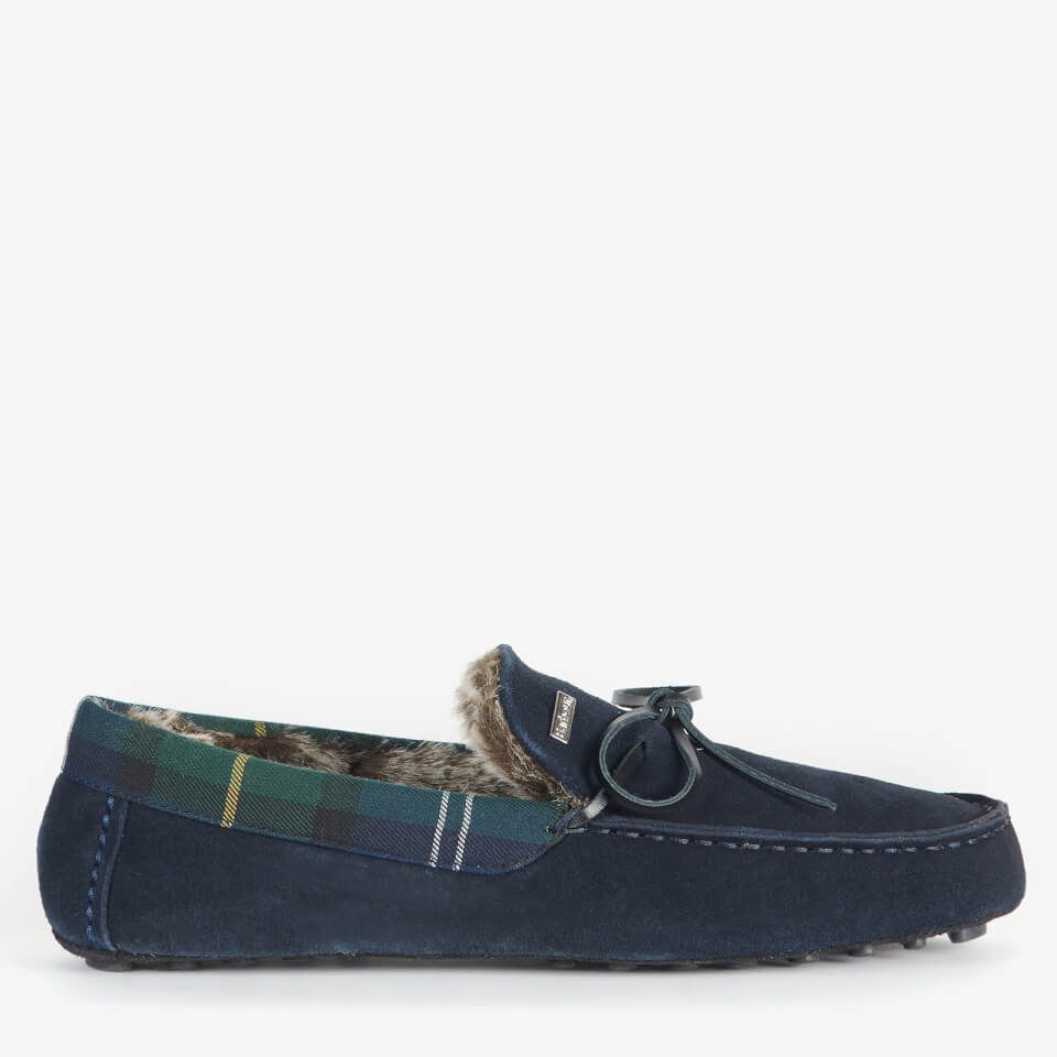 Barbour tueart slippers 2025 navy