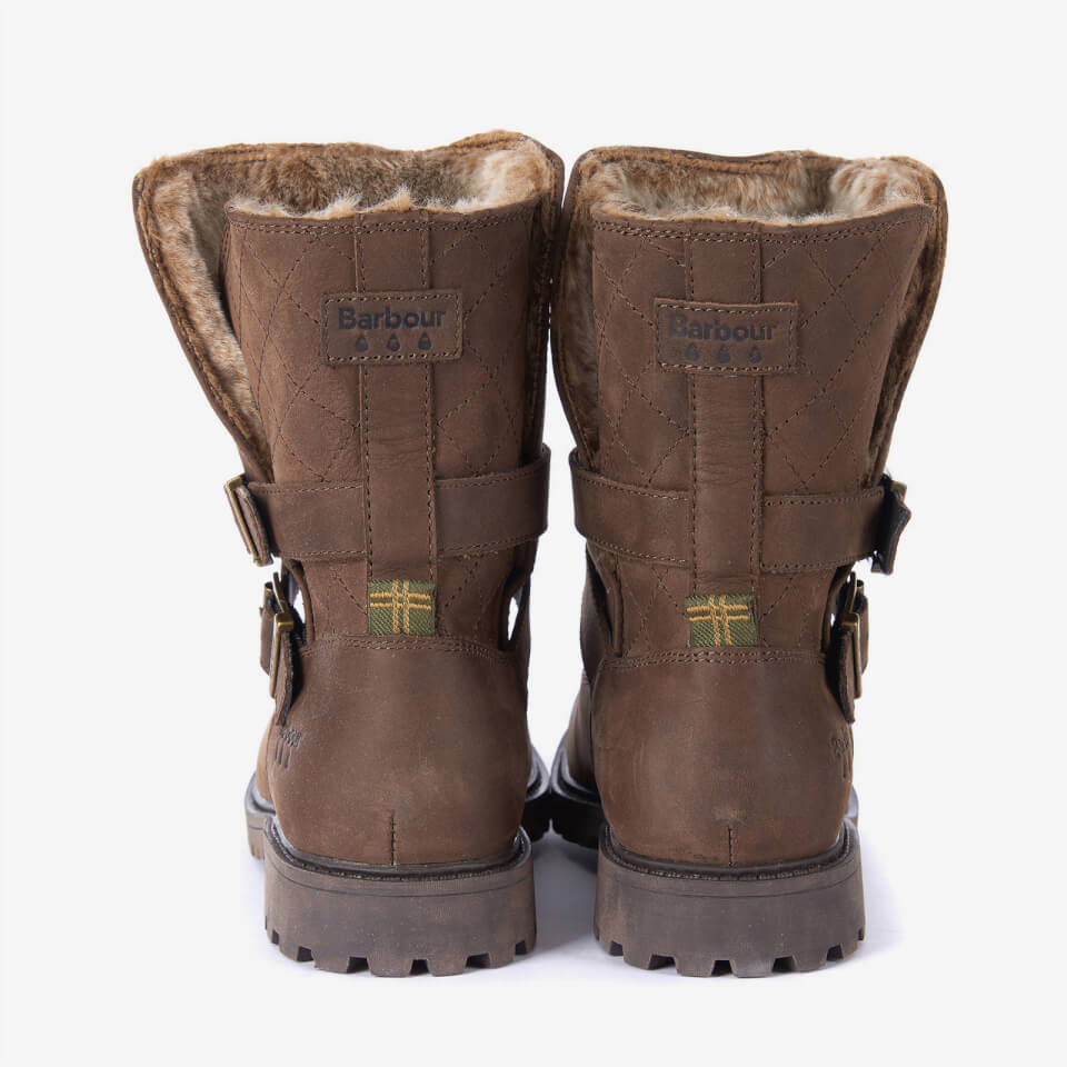 Barbour boots womens Brown deals
