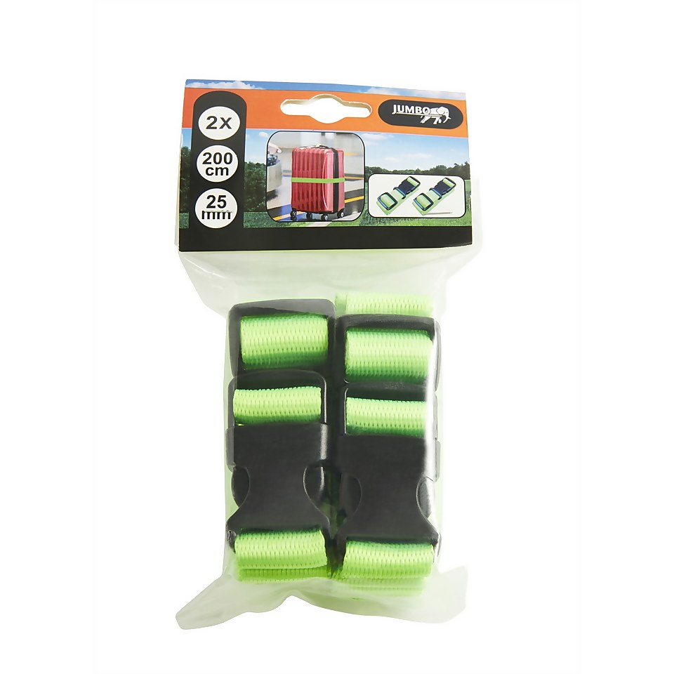 Luggage Strap 2 - 2 Pack