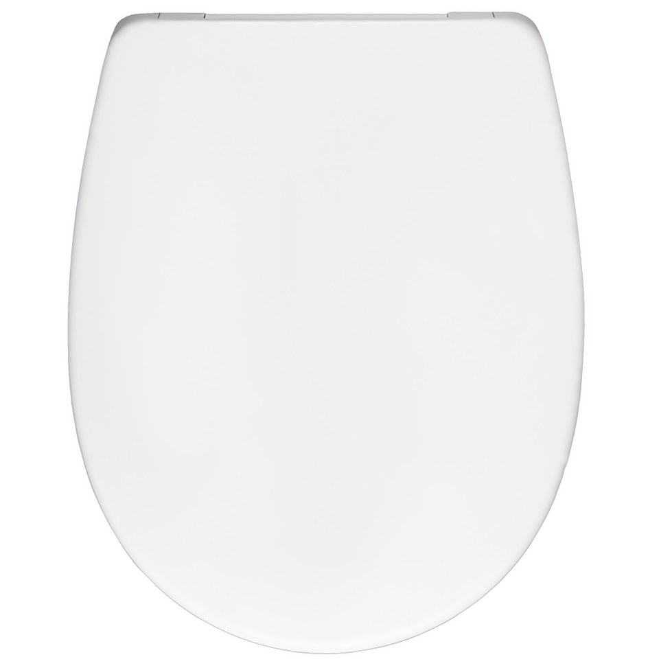 Bemis Plastic Click & Clean Toilet Seat - White