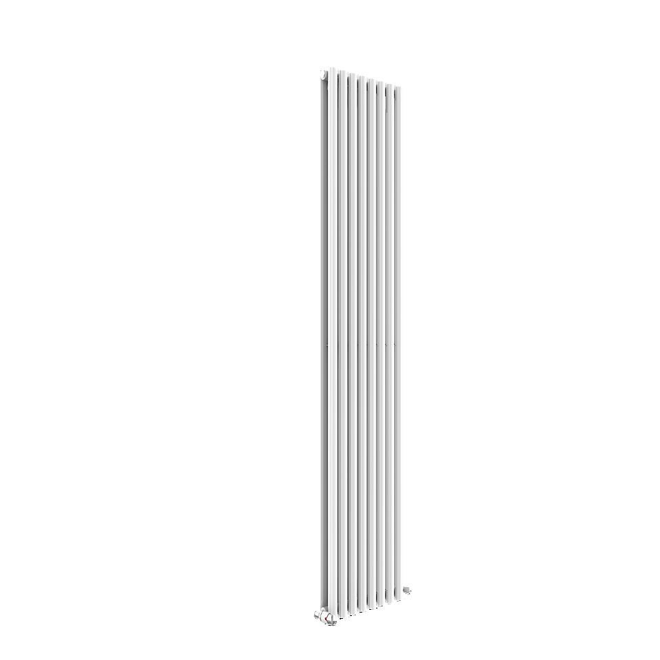 VURTU2 Vertical Double Panel Radiator 1600mm x 480mm - White
