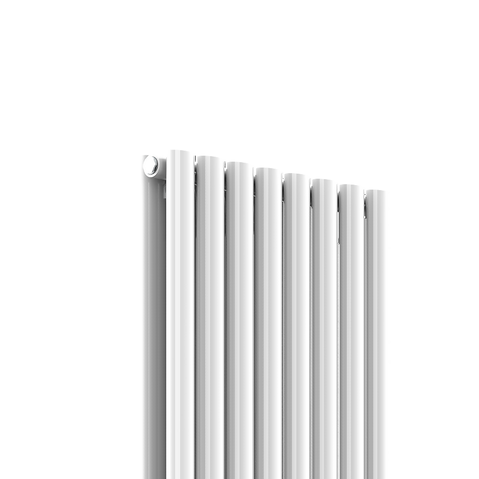 VURTU2 Vertical Double Panel Radiator 1600mm x 480mm - White