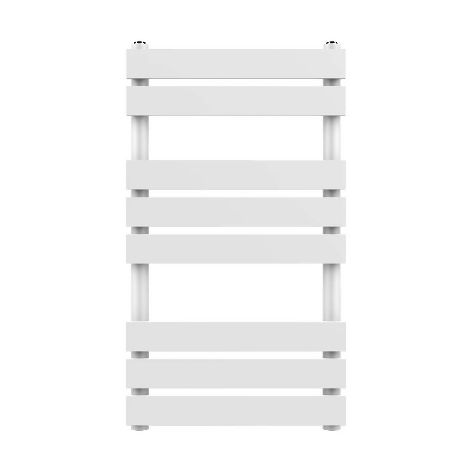 VURTU4 Luxury Ladder Style Heated Towel Rail Radiator with 8 Horizontal