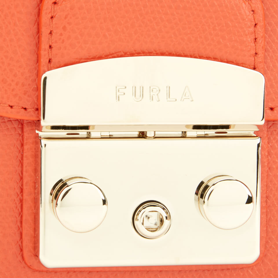 Furla Women's Metropolis Mini Cross Body Bag - Tangerine