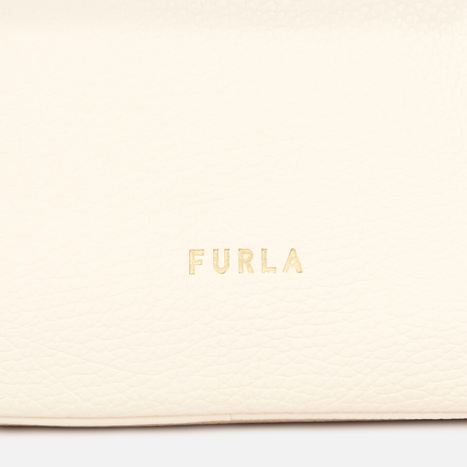 Furla Women's Real Mini Camera Cross Body Bag - White/Multi