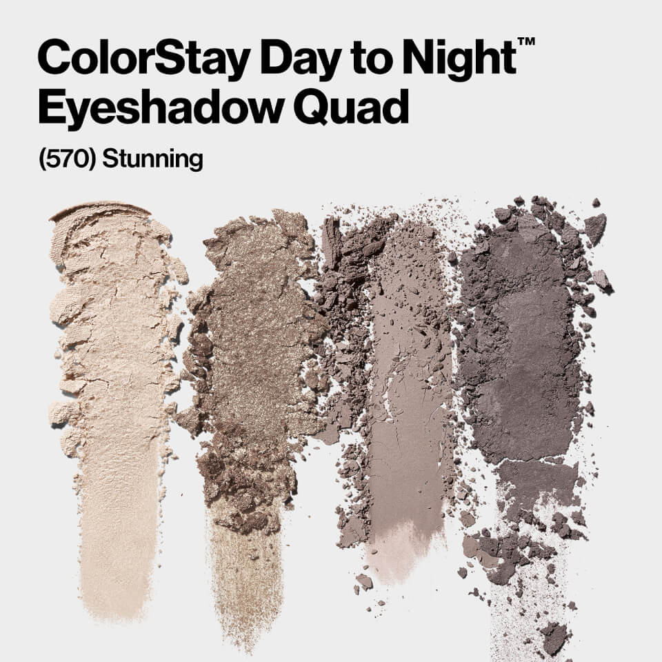 Revlon Colorstay 24 Hour Eyeshadow Quad - Stunning