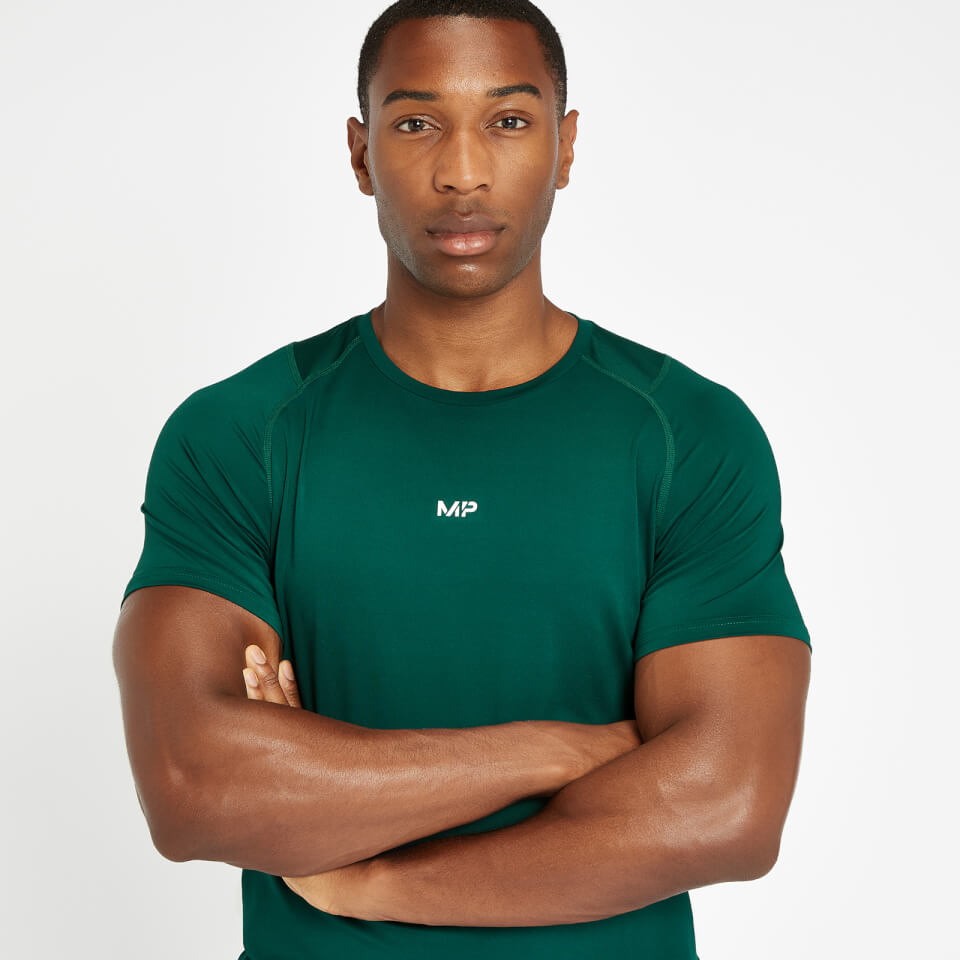 Limited Edition MP Men's Engage Short Sleeve T-Shirt - Pine