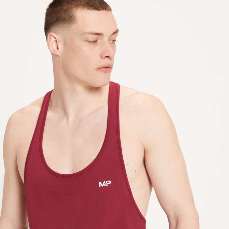 MP Men's Form Stringer Vest - Scarlet