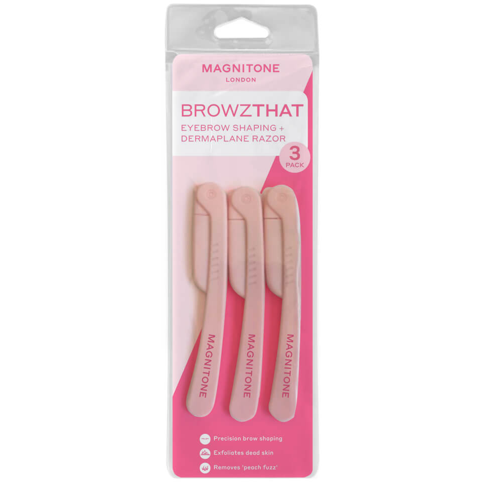 MAGNITONE London Browz That! Eyebrow Shaping and Hair Removal - Pink