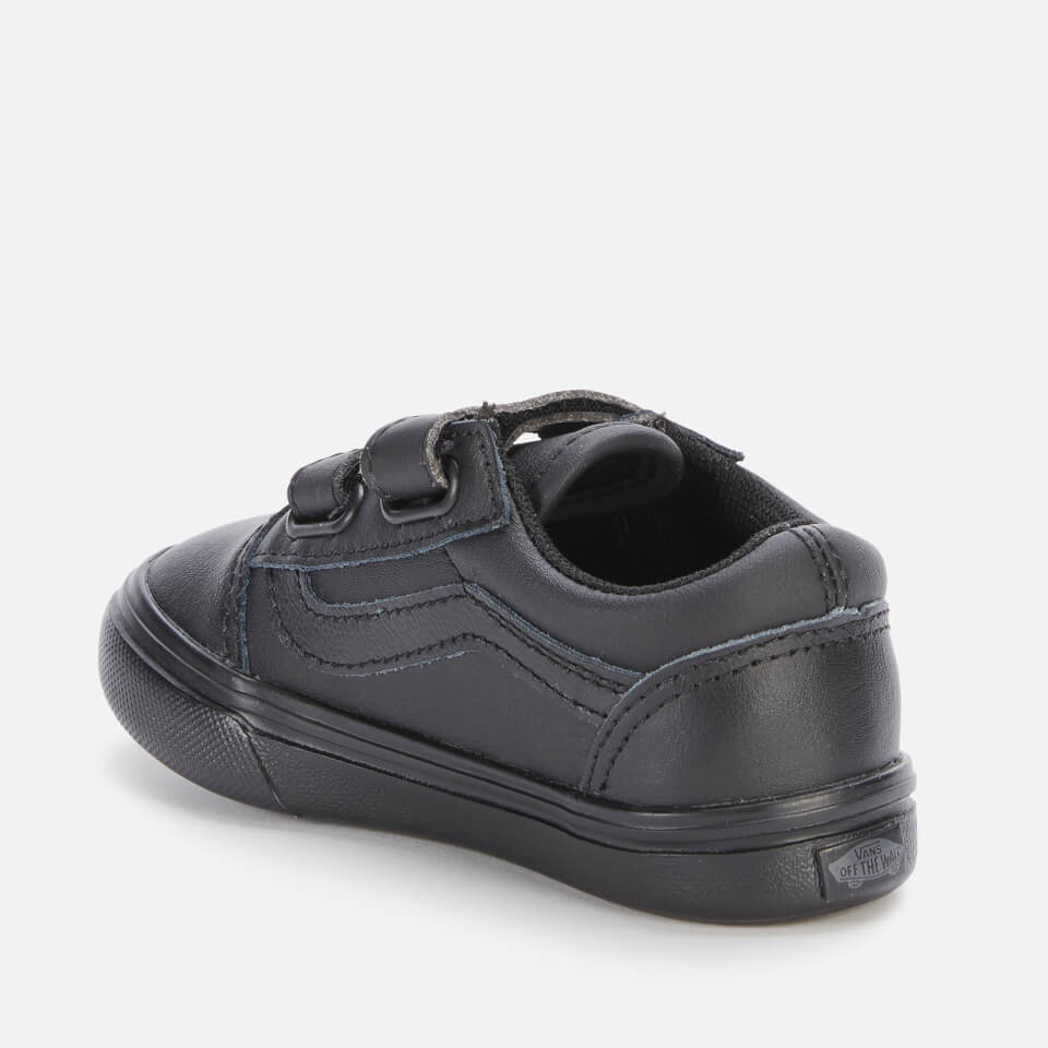 Vans Toddlers' ComfyCush Old Skool Classic Tumble V Trainers - Black