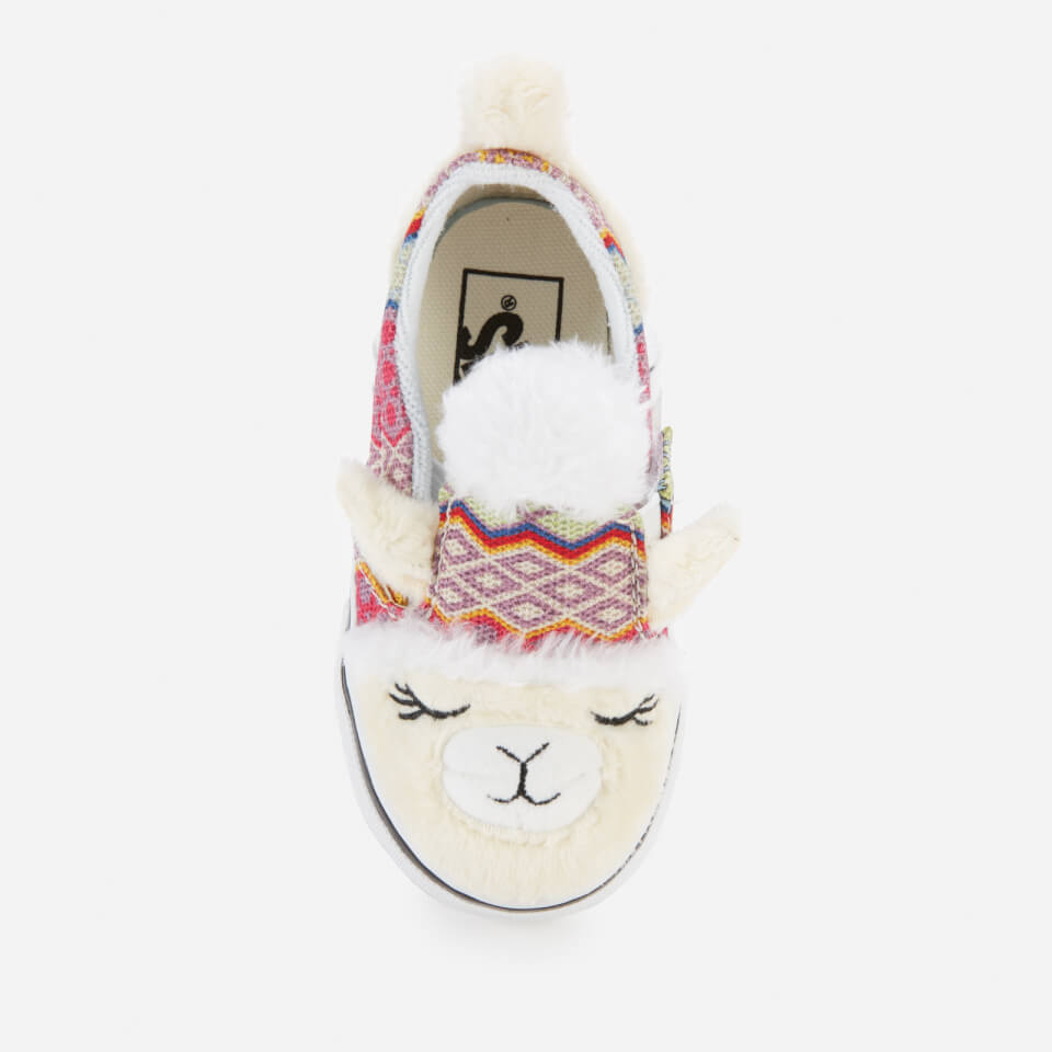 Vans Toddlers Slip On V Alpaca Trainers Alpaca Allsole
