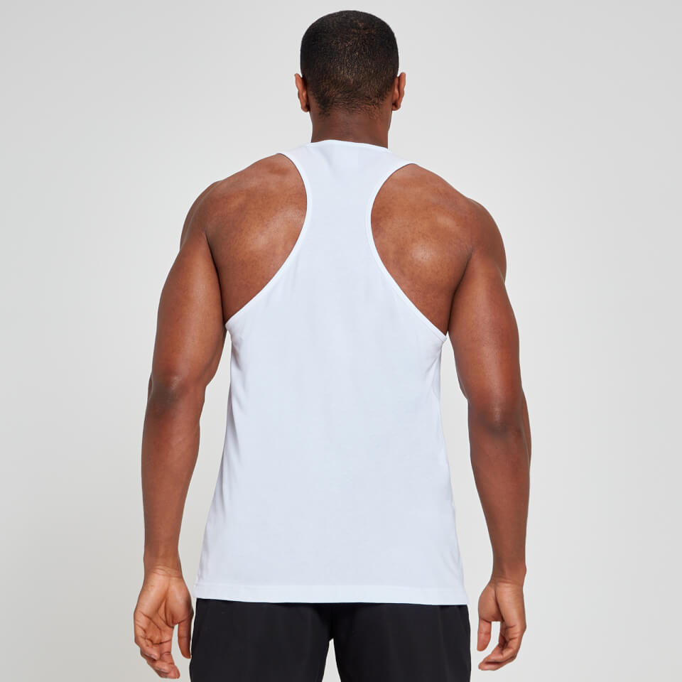 MP Men's Rest Day Stringer Vest - White