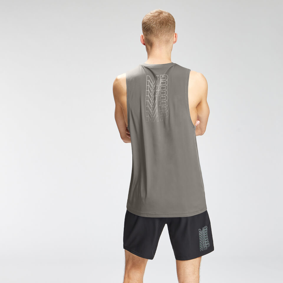MP Men's Repeat MP Graphic Training Tank Top - Carbon