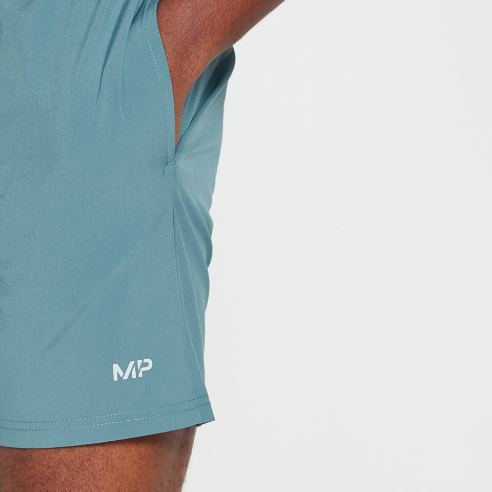 MP Men's Run Graphic Training Shorts - Stone Blue