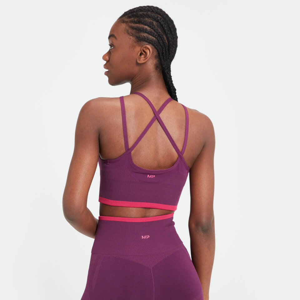 MP Women's Adapt Seamless Sports Bra - Dark Purple