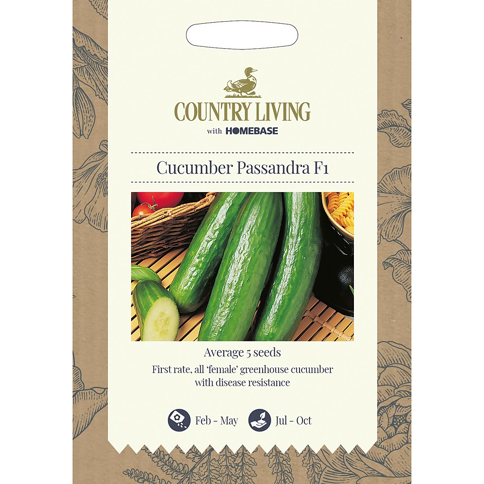 Country Living Cucumber Passandra F1 Seeds