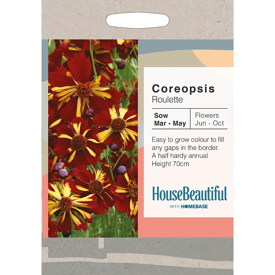 House Beautiful Coreopsis Roulette Seeds Homebase