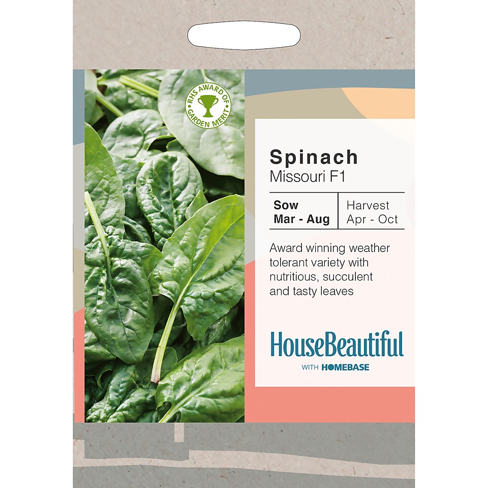 House Beautiful Spinach Missouri F1 Seeds
