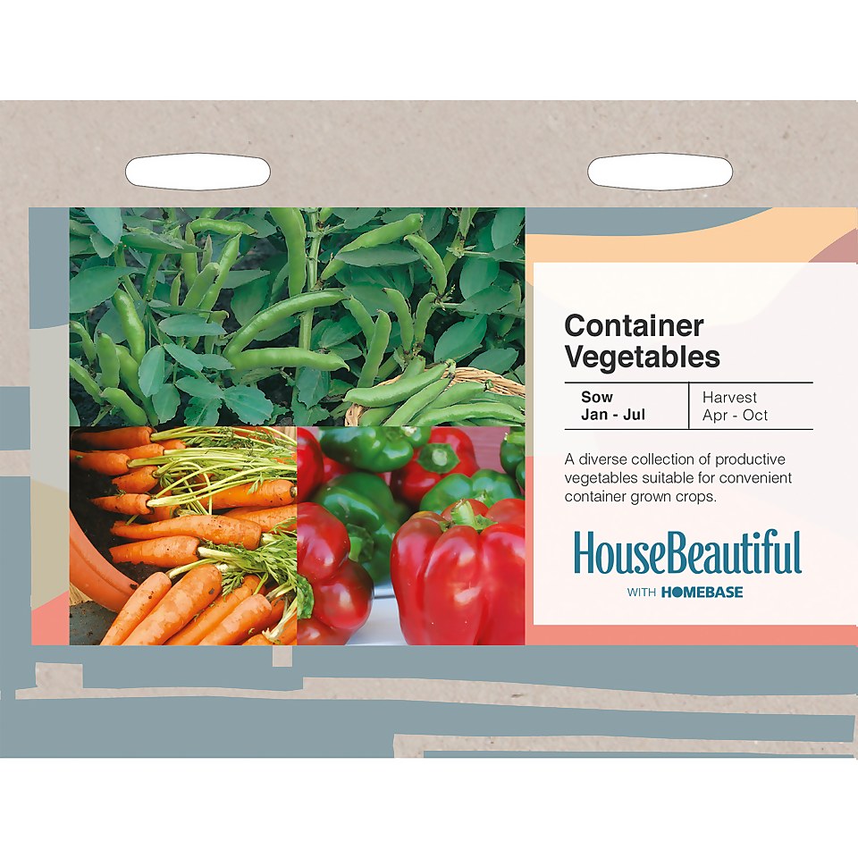 House Beautiful Container Vegetables Seeds