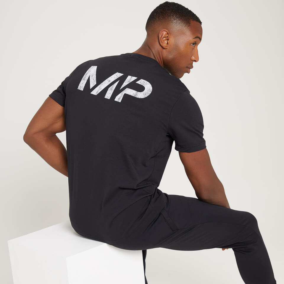 MP Men's Adapt Drirelease Grit Print Short Sleeve T-Shirt - Black