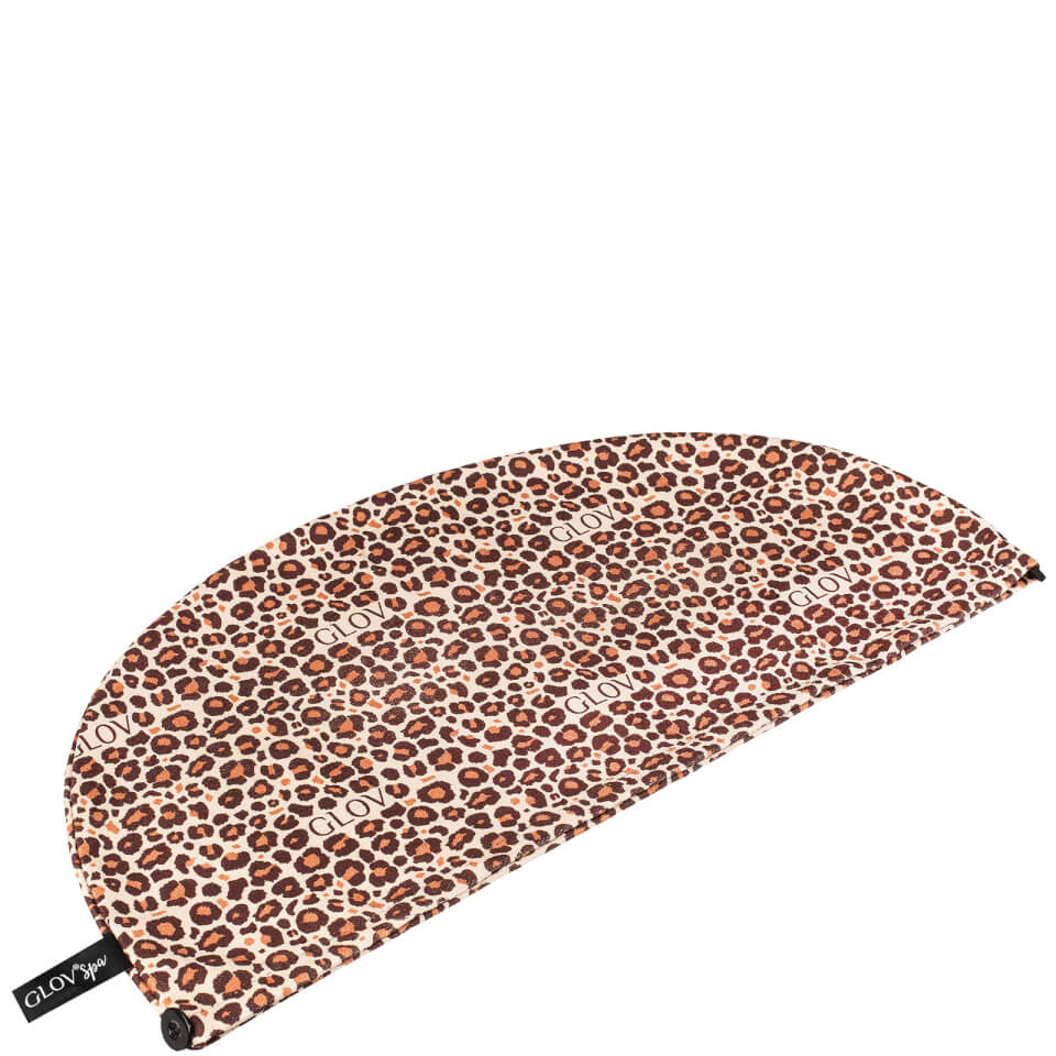GLOV® Cheetah Quick-Absorbing Hair Wraps Mommy and Me Set