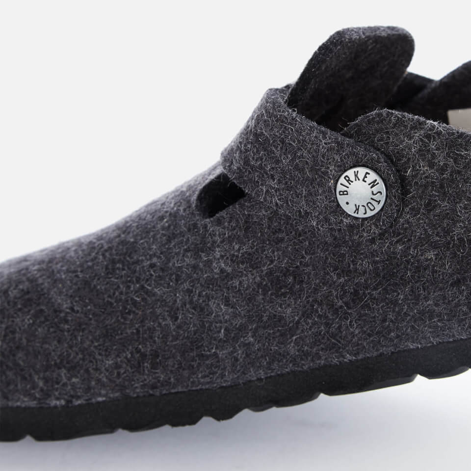 Birkenstock Women's Boston Felt Mules - Anthracite