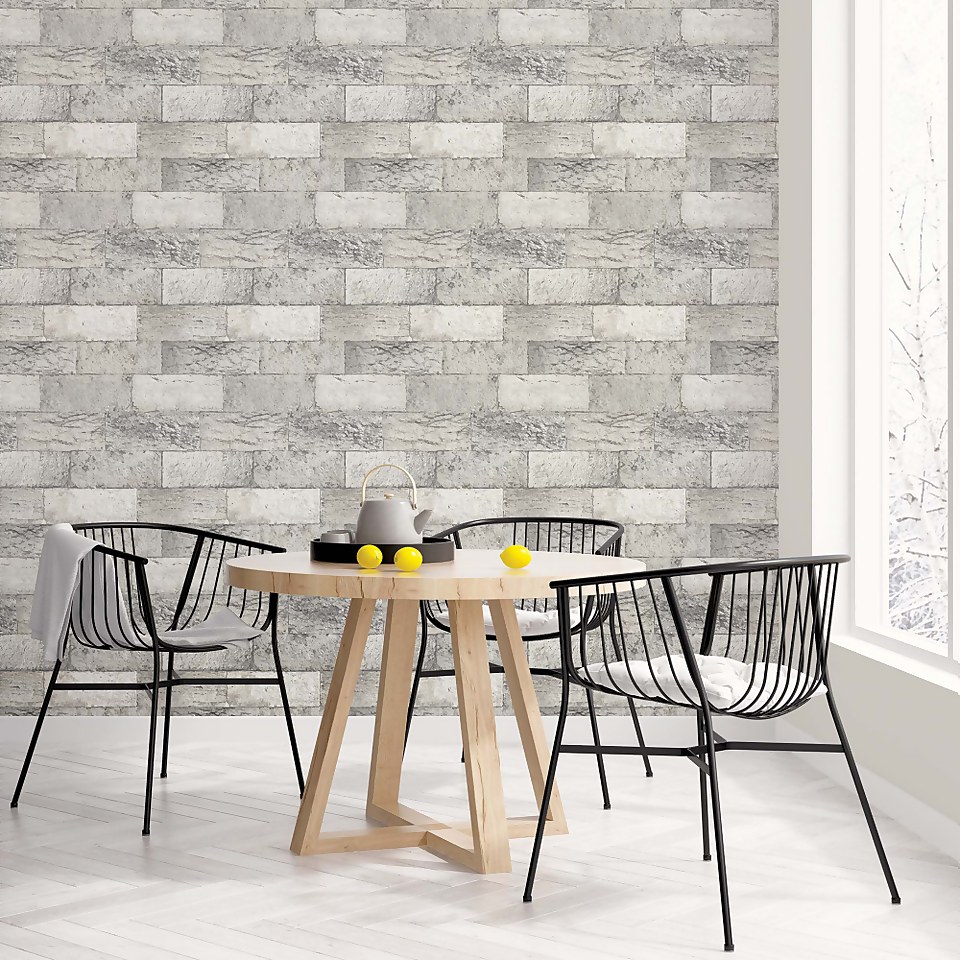 Organic Textures Organic Stone Grey Wallpaper