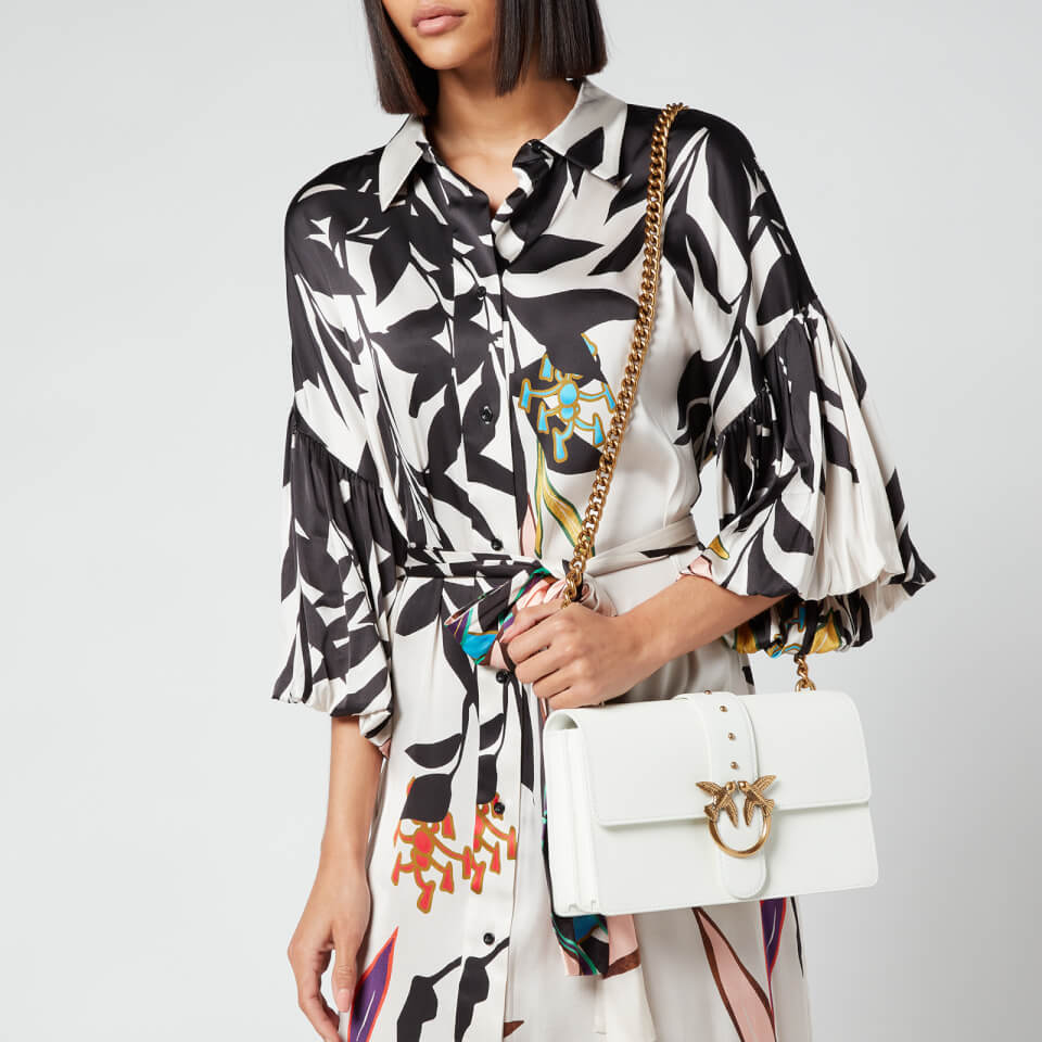 Pinko Women s Love Classic Icon Simply 4 C Bag Cream