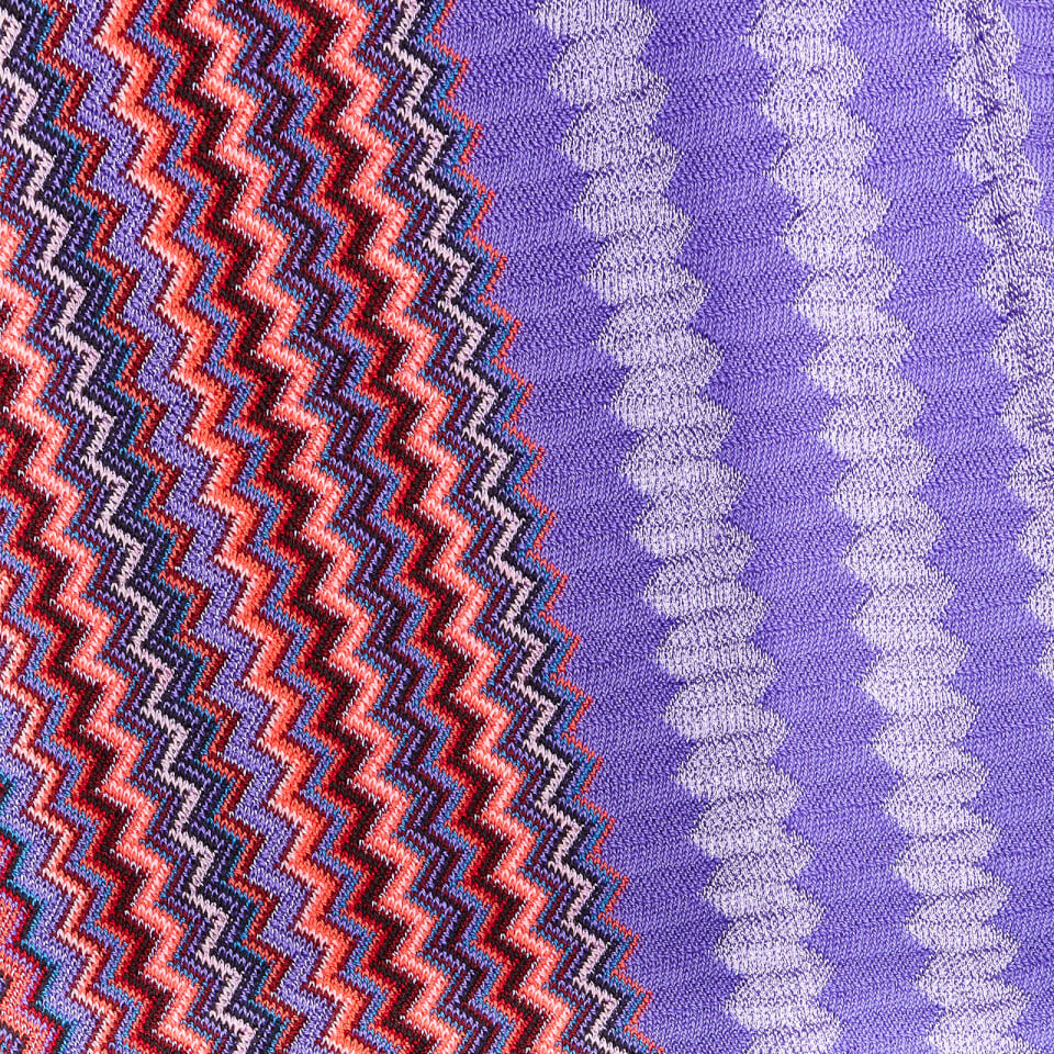 Missoni Women's Wool Mix Scarf - Purple