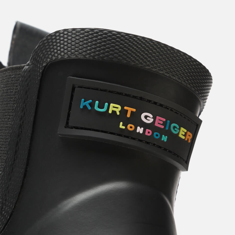 Kurt Geiger London Women's Sleet Short Wellie Chelsea Boots - Black
