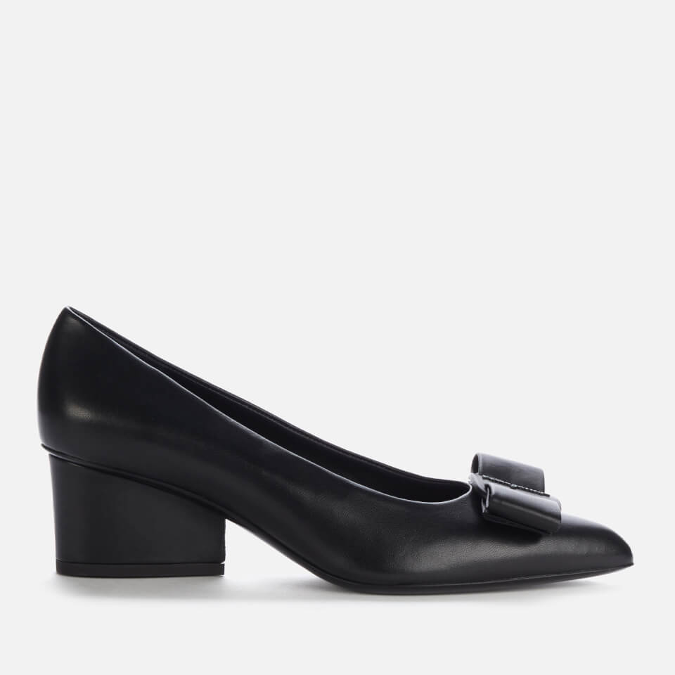 Salvatore Ferragamo Women s Viva 55 Block Heels Black Coggles