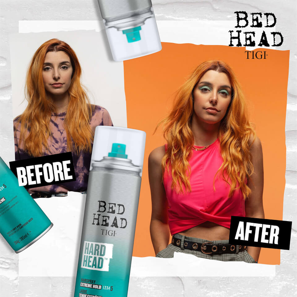 TIGI Bed Head Hard Head Hairspray for Extra Strong Hold 385ml
