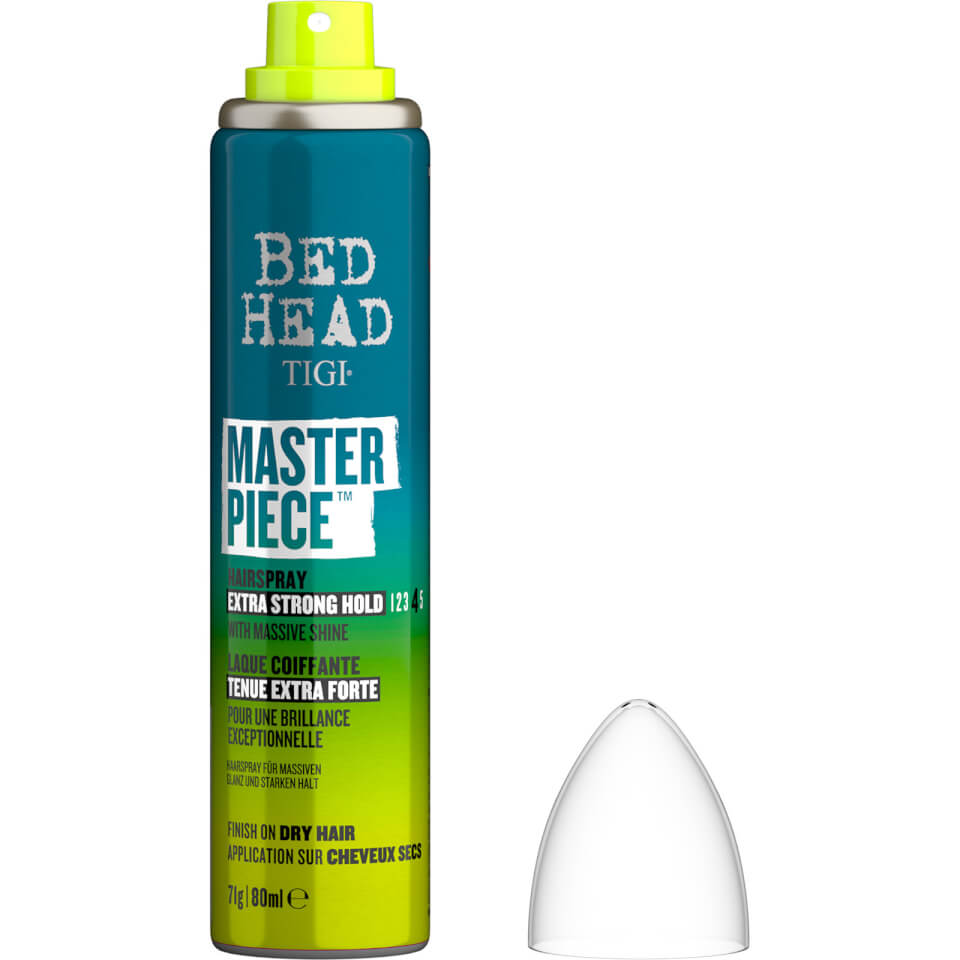 TIGI Bed Head Masterpiece Shiny Hairspray for Strong Hold Travel Size 80ml