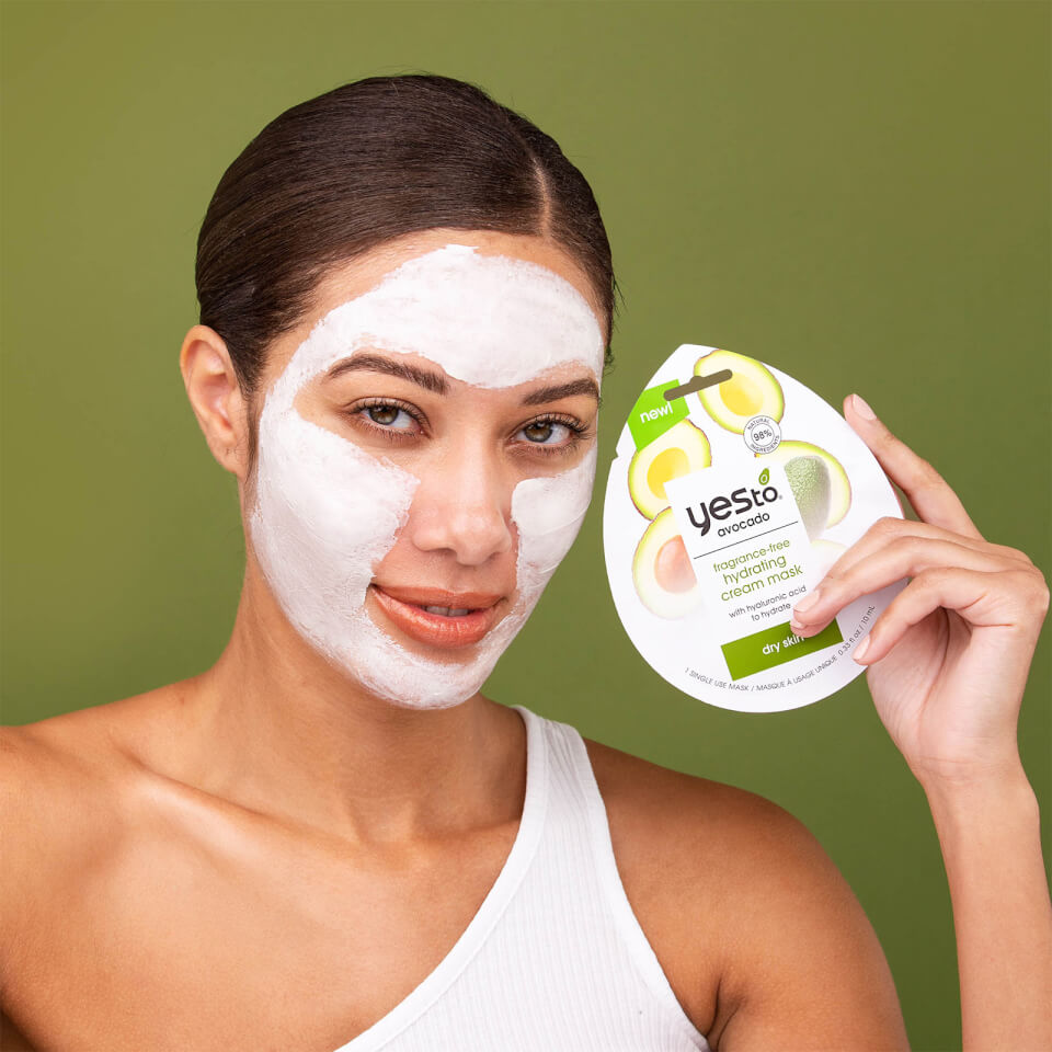 yes to Avocado Fragrance Free Cream Mask 10ml