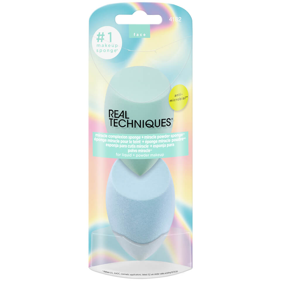 Real Techniques Summer Haze Miracle Complexion Sponge and Miracle Powder Sponge