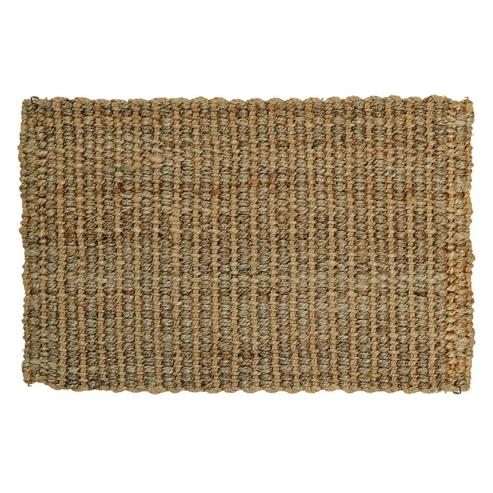 Natural Jute Doormat 45 x 75cm Homebase
