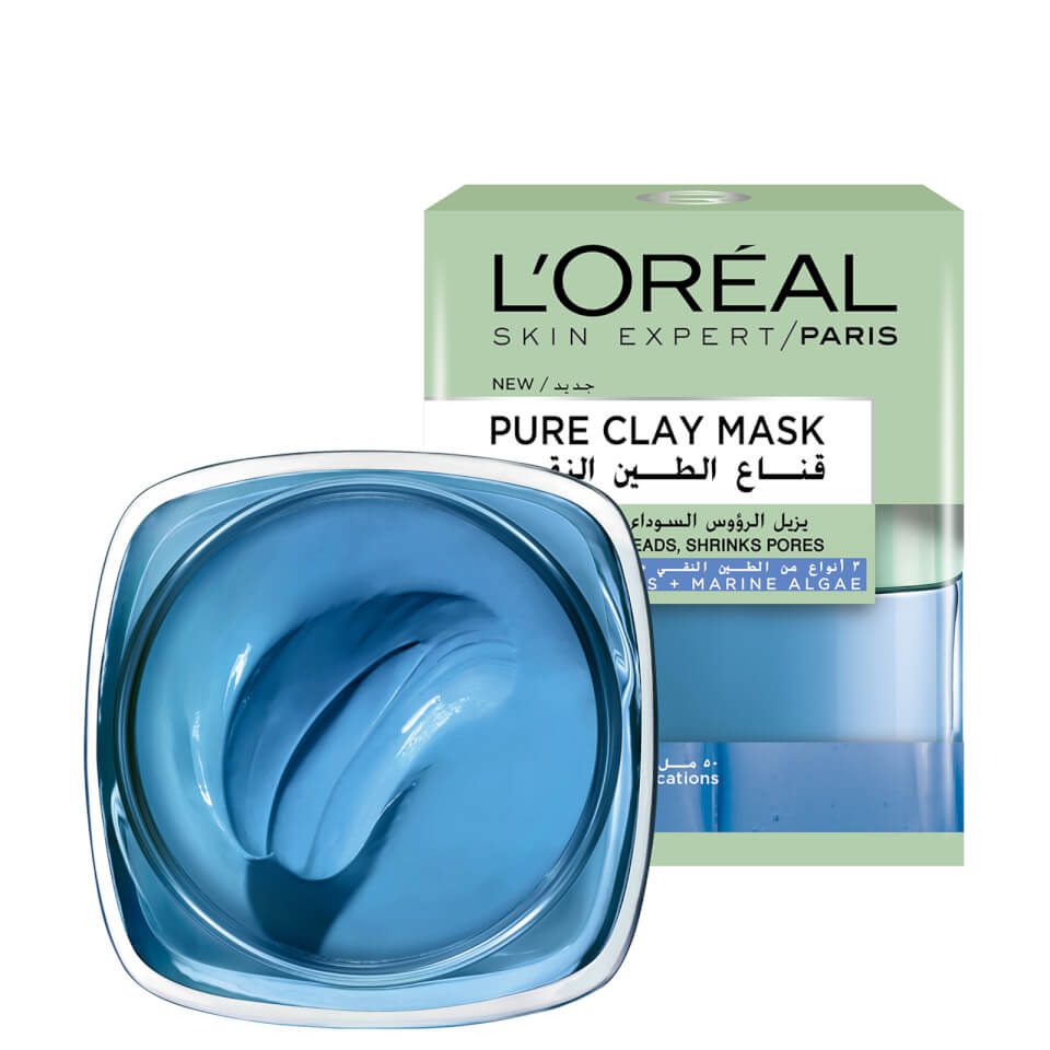 L'Oréal Paris Pure Clay Blue Face Mask 50ml