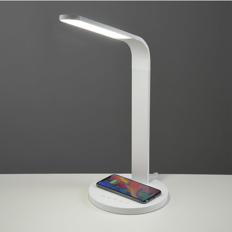 Arc 2.0 led wireless store charging desk lamp