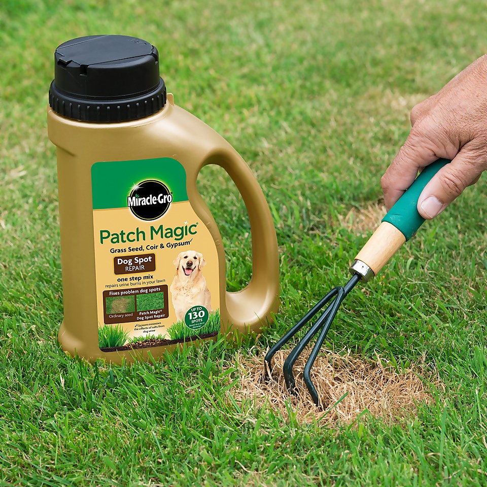 Miracle-Gro Patch Magic Dog Spot Repair Grass Seed - 130 Spots