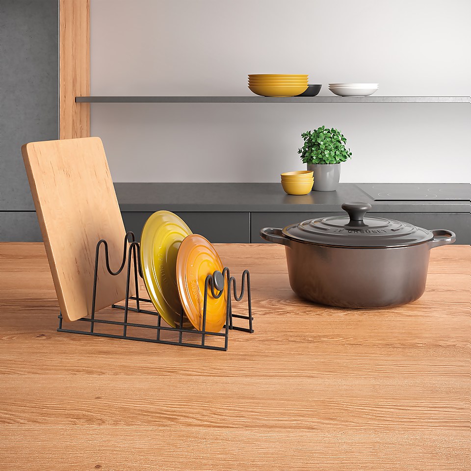 Lava Lido Plate Tray 6 Section Rack