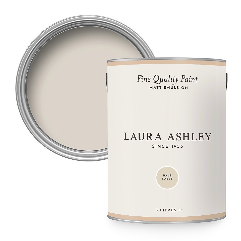 Laura Ashley Matt Emulsion Paint Pale Sable - 5L